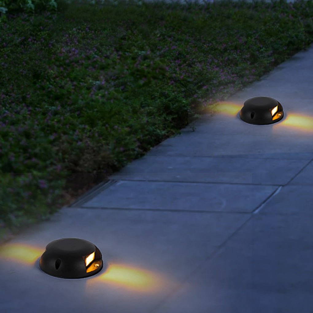 Outdoor LED Surface Mounted Step Light Round Deck Landscape Light Waterproof