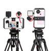 Smartphone Video Rig Stabilizer with Light – Smooth Shooting & Lighting for Mobile Filming