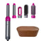 5-in-1 Hair Dryer Styling Set with Hot Comb, Curling Iron, and Straightener