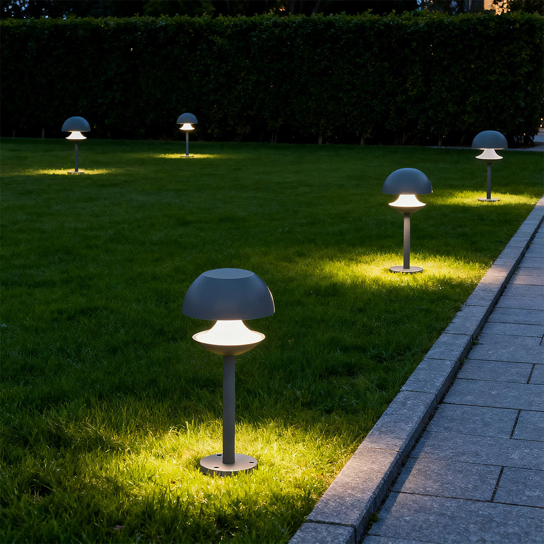 Pathway Light LED Outdoor Waterproof Aluminum Mushroom Garden Landscape Lighting