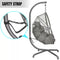 Premium Hanging Egg Chair – Rattan Swing Hammock with Cushions for Indoor & Outdoor Use