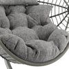Premium Hanging Egg Chair – Rattan Swing Hammock with Cushions for Indoor & Outdoor Use