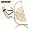 Premium Hanging Egg Chair – Rattan Swing Hammock with Cushions for Indoor & Outdoor Use