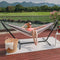 2-Person Hammock with Stand - Premium Canvas