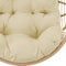 Premium Hanging Egg Chair – Rattan Swing Hammock with Cushions for Indoor & Outdoor Use