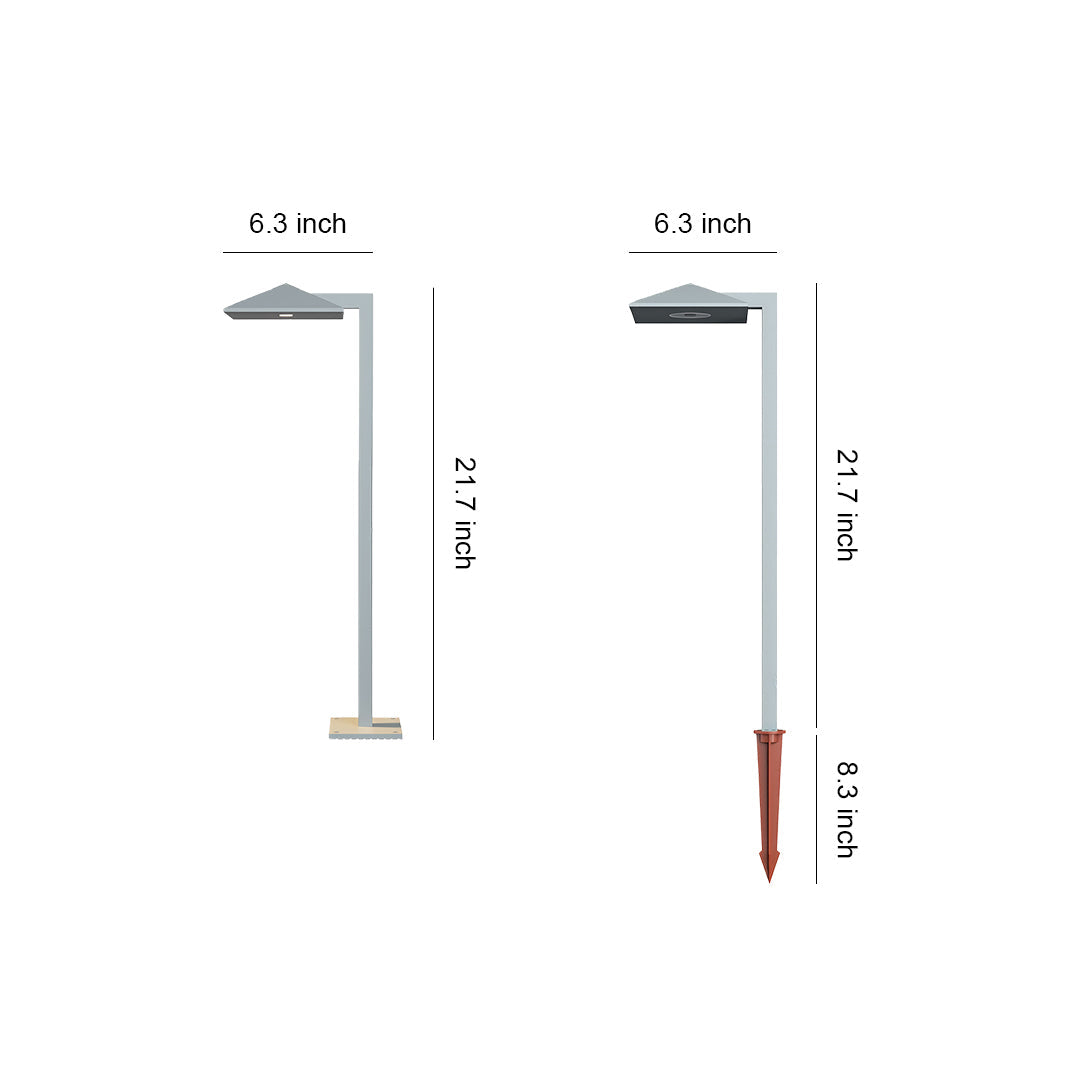 Pathway Light LED Plug In Outdoor Waterproof Aluminum Garden Landscape Lighting