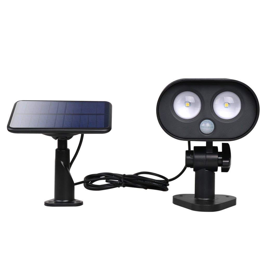 Wall Light Solar Motion Sensor LED Adjustable Waterproof Outdoor Security Lighting