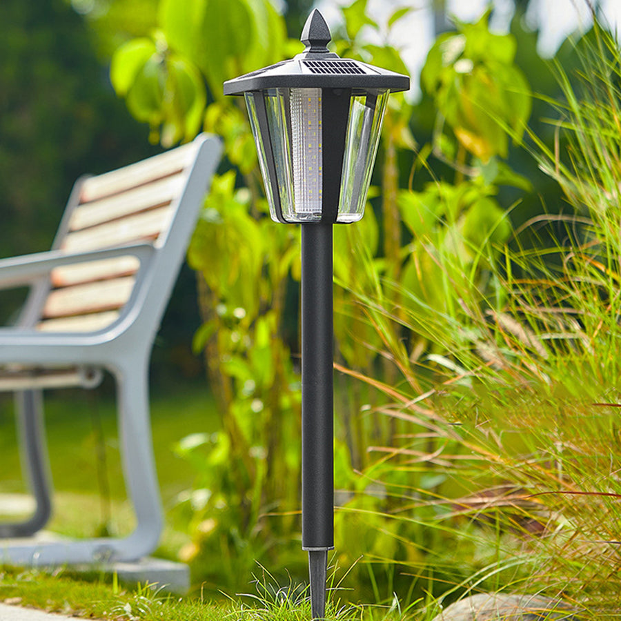 Pathway Light Solar LED Outdoor Waterproof Garden Lawn Stake Lighting Adjustable Height