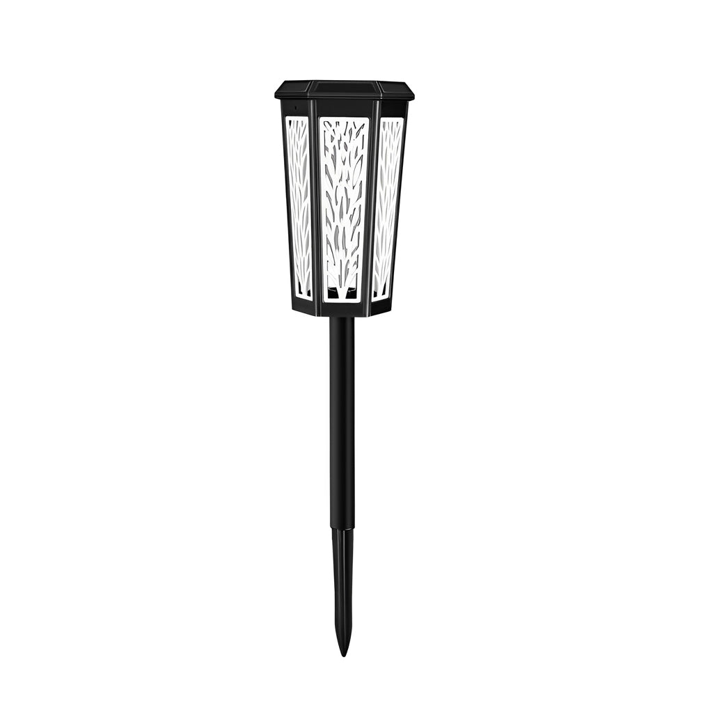 Solar Garden Stake Lights RGB Color Changing Dusk to Dawn Outdoor Pathway Lawn Lamp