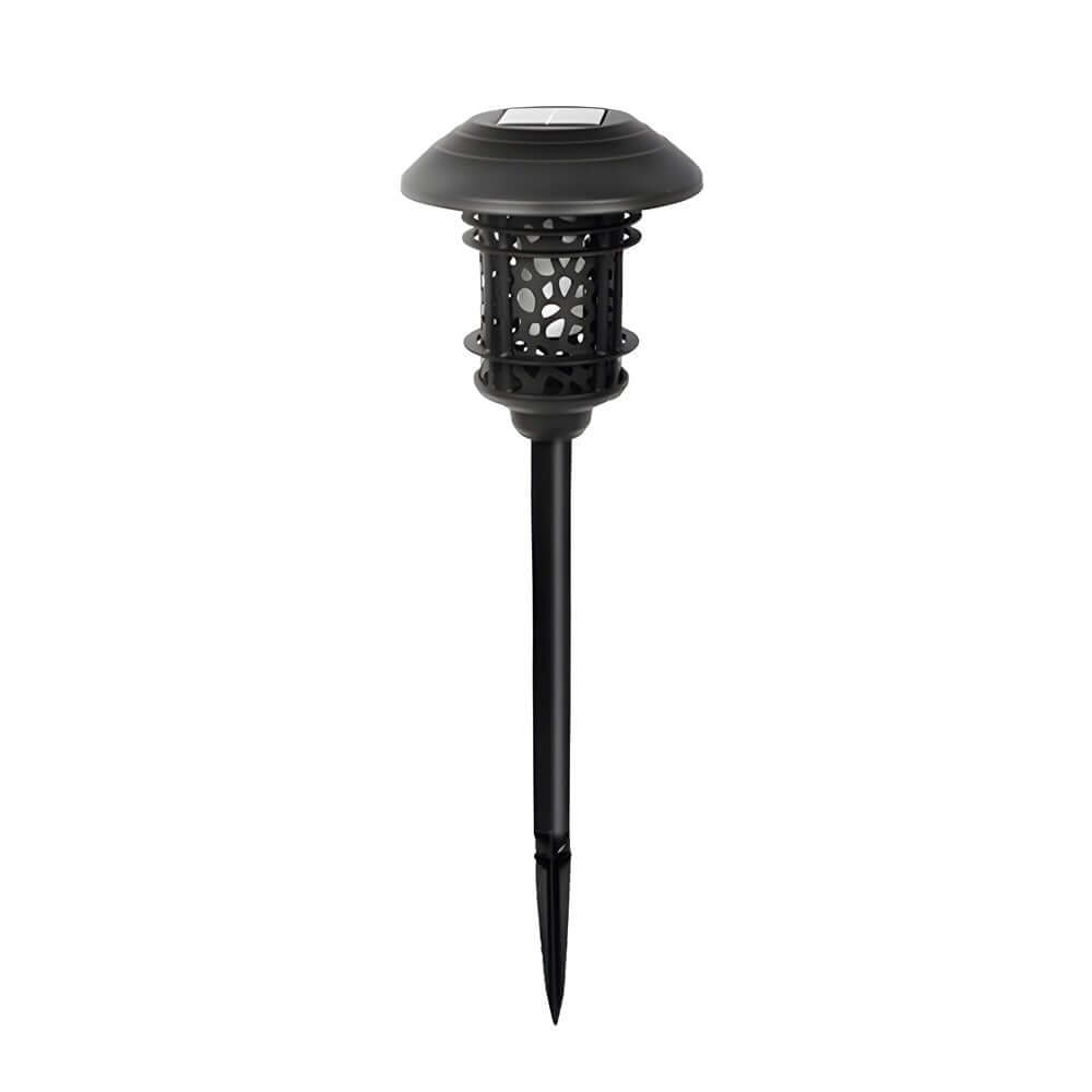 Pathway Light Solar LED Flame Effect Outdoor Waterproof Garden Stake Lighting 22.4 Inch
