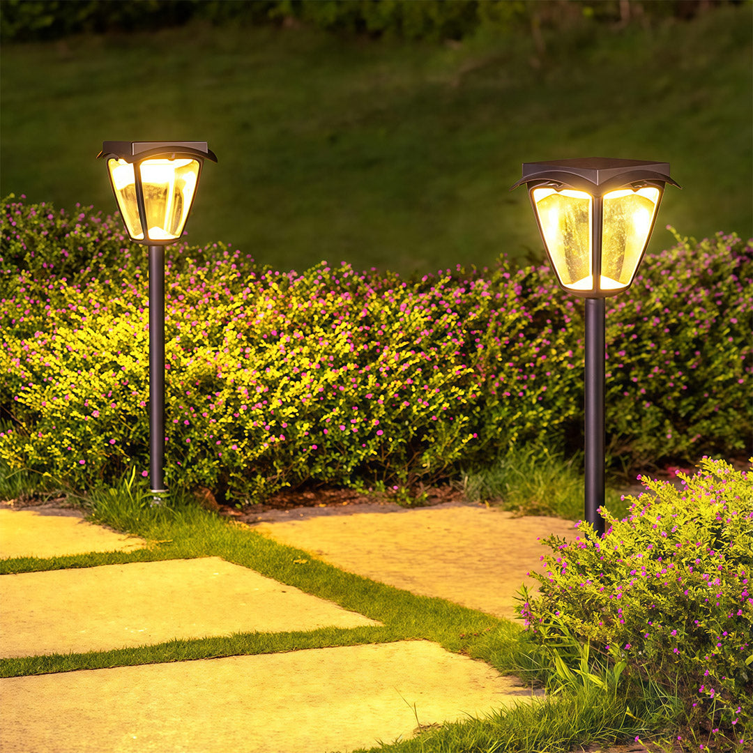 Pathway Light Solar LED Outdoor Waterproof Aluminum Garden Walkway Landscape Lighting