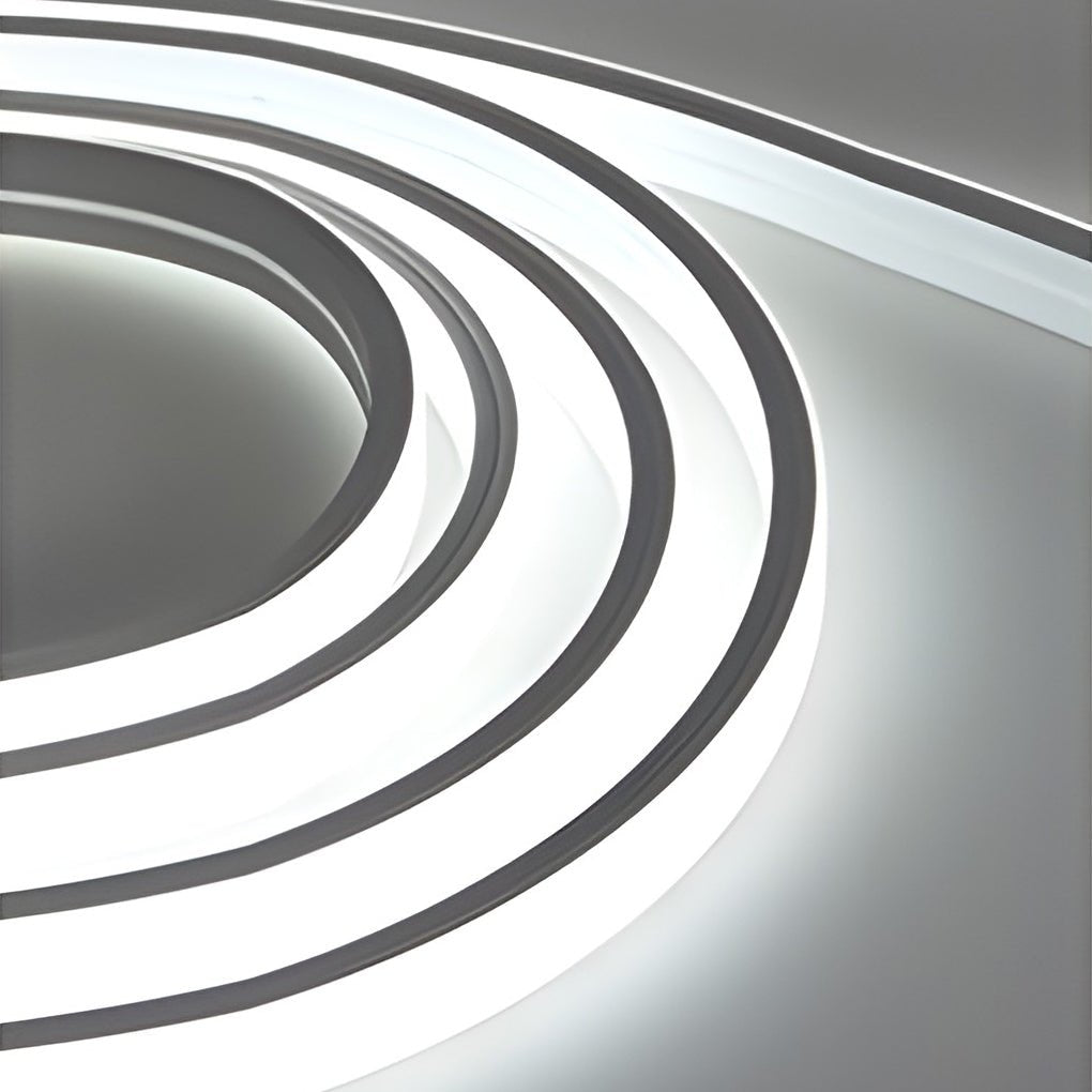 Outdoor LED Strip Lights Silicone Flexible Cuttable Linear Light Waterproof 24V