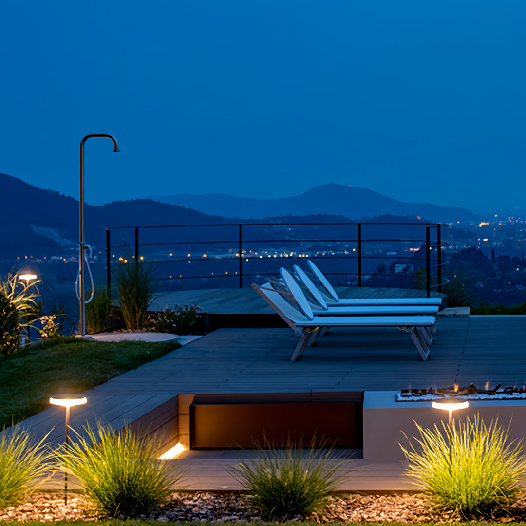 Modern High Pole LED Path Lights Outdoor Waterproof Landscape Lighting