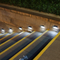 6 x Super Bright Solar Powered LED Fence Wall Lights