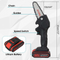 Mini Chainsaw Cordless Handheld with 2 Battery - Mini Electric Chainsaw for Cutting Trees 1200W