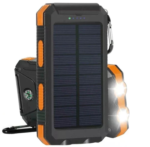 500000mAh - Portable and IP67 Waterproof Solar Power Bank