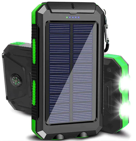 500000mAh - Portable and IP67 Waterproof Solar Power Bank