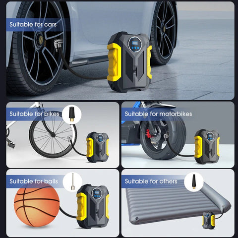 Portable Automobile Tire Compression