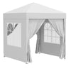 2m x 2m Outdoor Folding Gazebo Canopy - Pop Up Party Tent