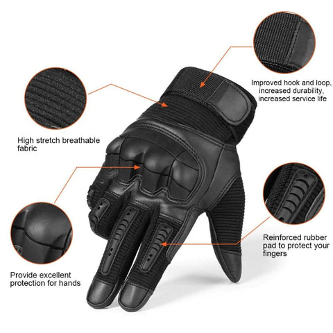 Indestructible Tactical Gloves - Heavy Duty Work Gloves