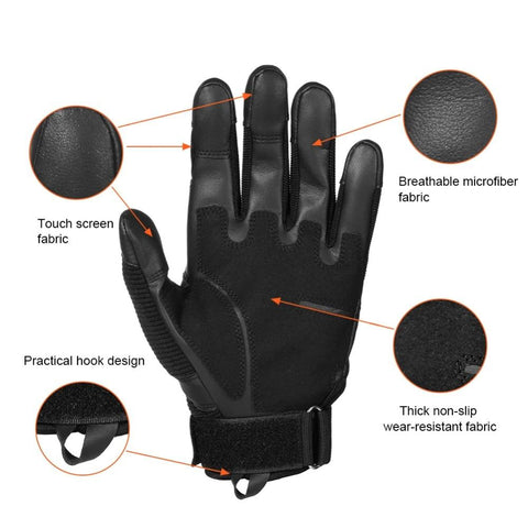 Indestructible Tactical Gloves - Heavy Duty Work Gloves